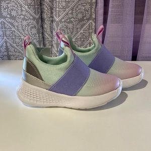 Toddler Gray Slip-on Sneakers